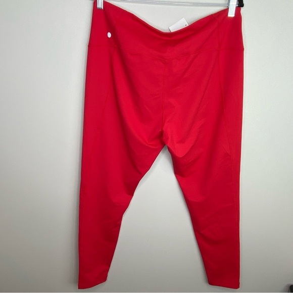 NWT‎ red athletic leggings size XXL - Picture 4 of 6